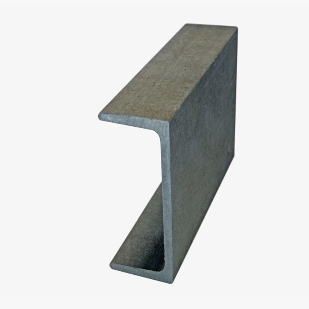 Hình dạng kênh chữ U bằng thép nhẹ và tiêu chuẩn AISI, ASTM, GB, JIS